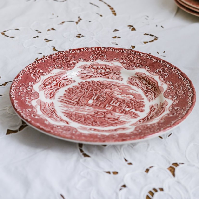 Mělký obědový talíř 25 cm England - Grindley