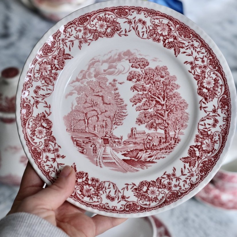 Tálíř 20 cm Royal Tudor Ware Staffordshire England