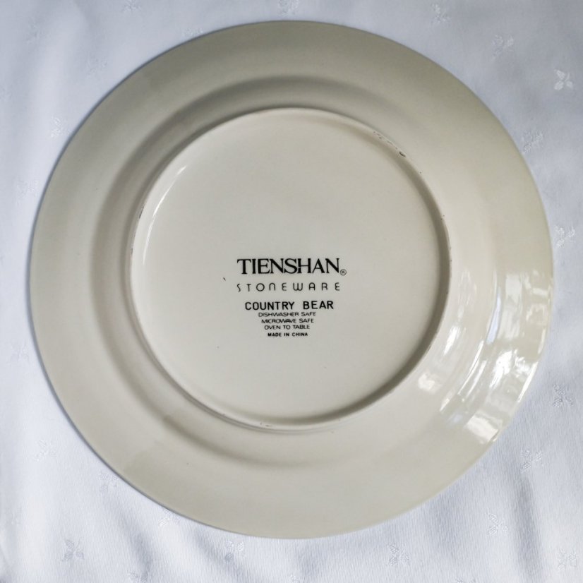 Talíř s medvídkem Tienshan 23cm
