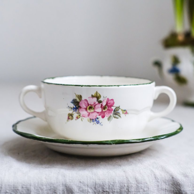 Bujonka s kytičkami 300ml Itálie