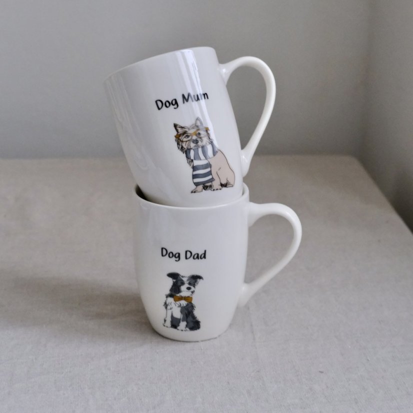 Hrnečky dog mum/dad 350 ml