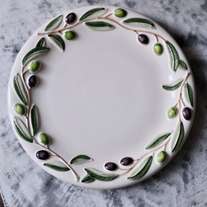 Keramický tálíř / tác 32 cm Italy Deruta