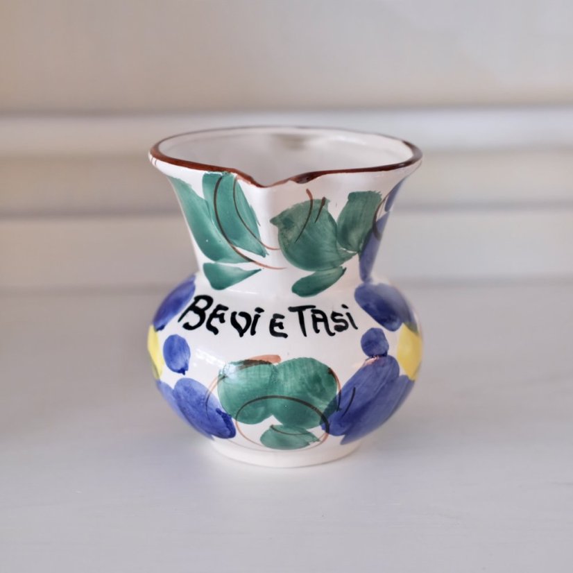 Keramický malovaný džbán 15 cm