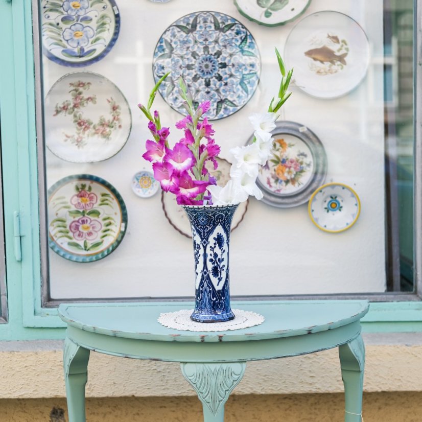 Originální vintage Delft váza 26 cm