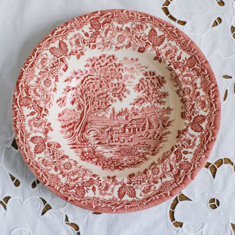 Hluboký obědový talíř 22 cm England