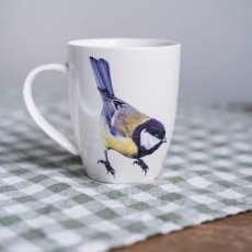 Porcelánový hrnek se sýkorou 300ml