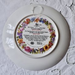 Porcelánový sběratelský závěsný talíř Hutschenreuther 25,5 cm