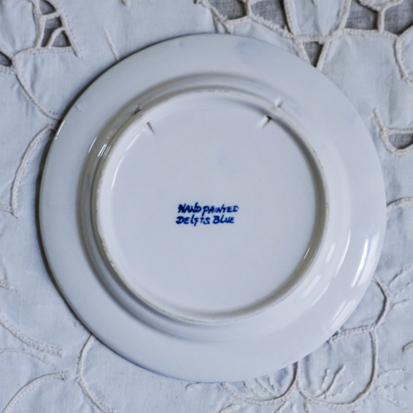 Ručně malovaný závěsný talířek Delft 11 cm