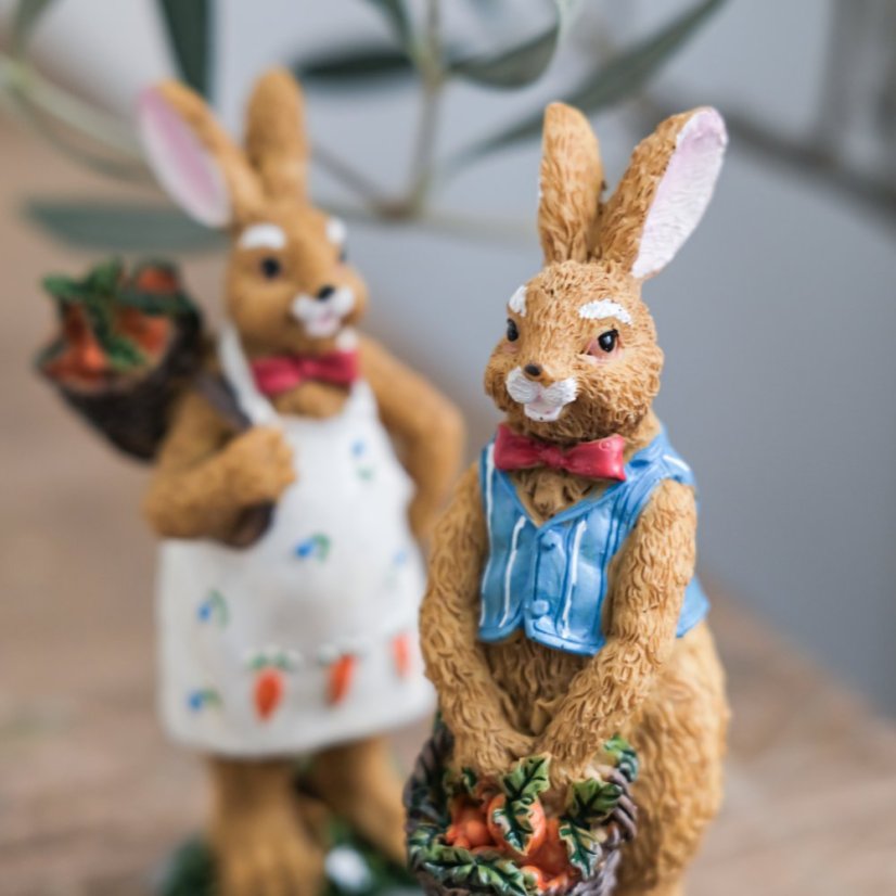 Dekorační figurka králík 12 cm