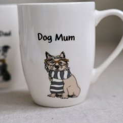 Hrnečky dog mum/dad 350 ml