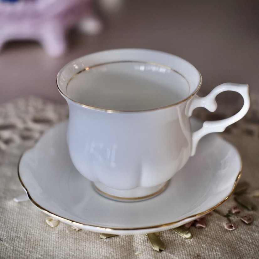 Porcelánový šálek s podšálkem Alt Regensburg