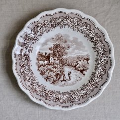 Hluboký talíř 24 cm English Landscape - Italy