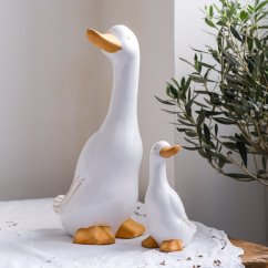 Keramická figurka husa 18 cm