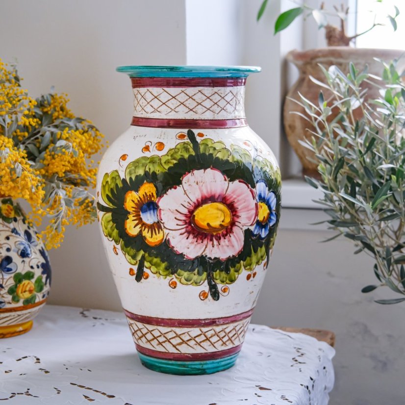 Velká keramická váza 45cm