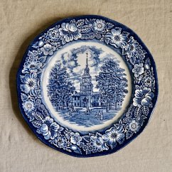 Tálíř 25,5 cm Liberty Blue England