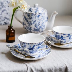 Porcelánová modro bílá sada v dárkovém baleni