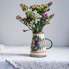 Keramický italský džbánek/váza 18 cm