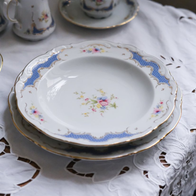 Hluboký tálíř 21 cm Mitterteich dekor Diana