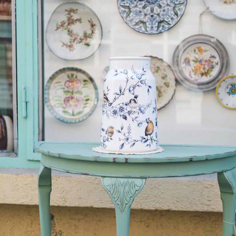 Velká keramická váza Delft 31 cm