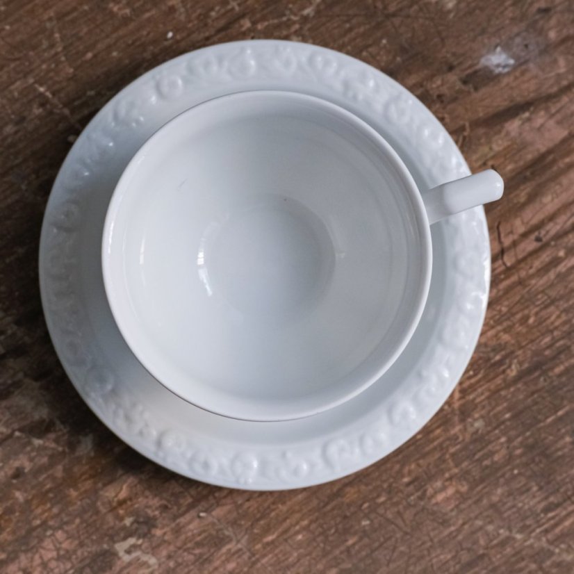 Porcelánový šálek s podšálkem 200 ml Rosenthal  Classic Rose- Germany