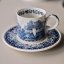 Šálek s podšálkem Villeroy & Boch Blue Castle 200 ml