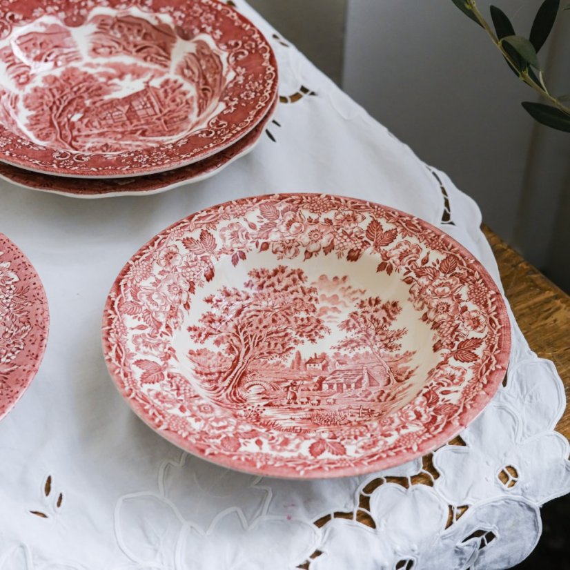 Hluboký obědový talíř 22 cm England