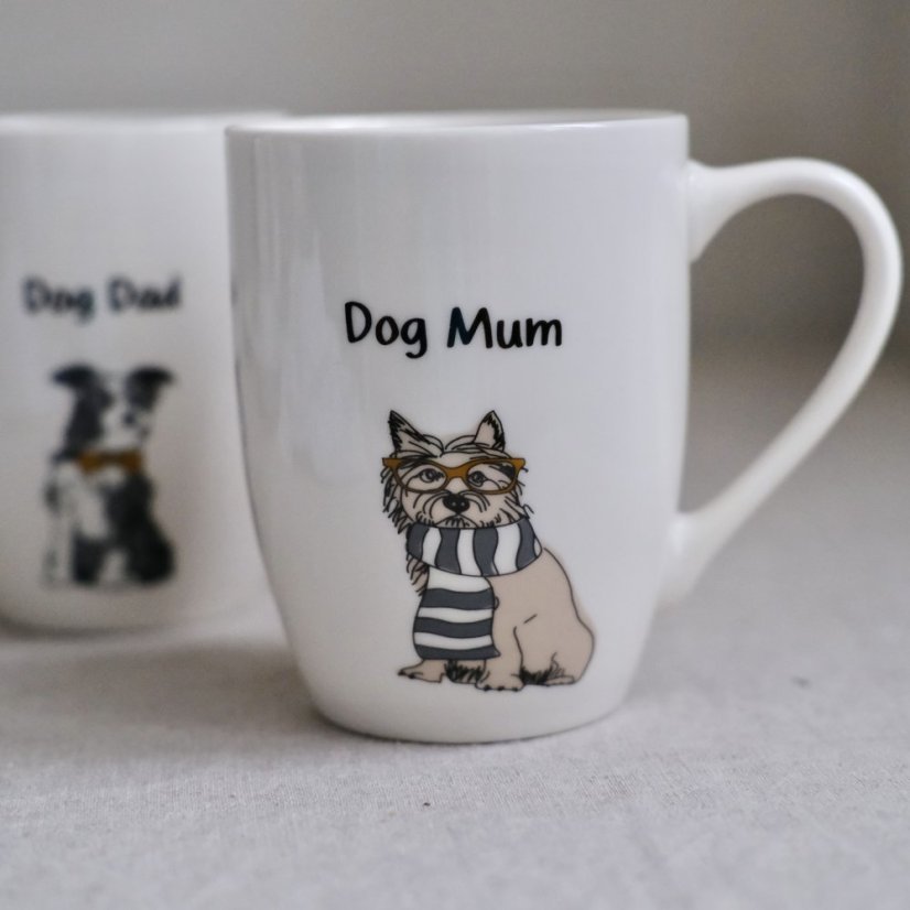 Hrnečky dog mum/dad 350 ml