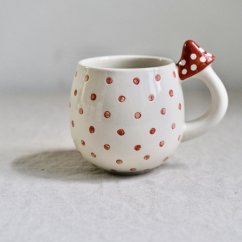 Kulatý hrnek s muchomůrkou 400ml