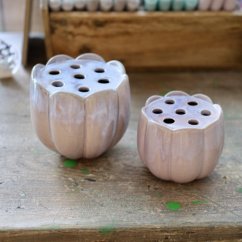 Keramická váza pro více kytek tulipánek 10 x 10 cm