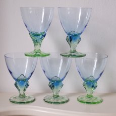 Vintage Bormioli Rocco Bahia cocktail/champage/wine glasses