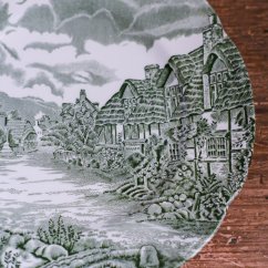 Zelený tálíř 20 cm Johnson Bros