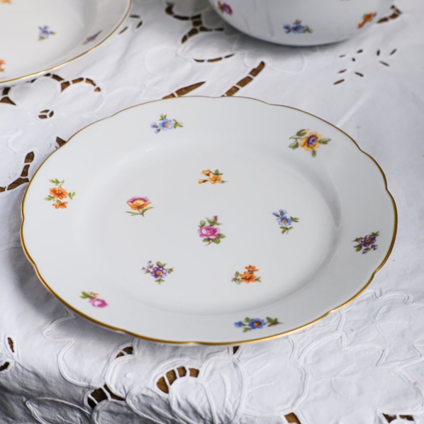 Porcelánový mělký talíř Kahla - Germany 23 cm