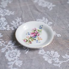 Porcelánový mini talířek 9cm - Royal Albert Moss Rose England