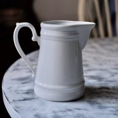 Bílý džbán Kronester 16 cm