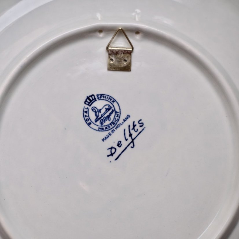 Závěsný talíř Delft Holland 25 cm