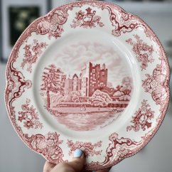 Tálíř 25 cm England Johnson Brothers Old Britain Castles