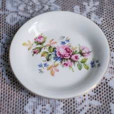 Porcelánový mini talířek 9cm - Royal Albert Moss Rose England