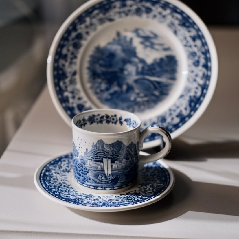 Tálíř Villeroy & Boch Blue Castle 21 cm