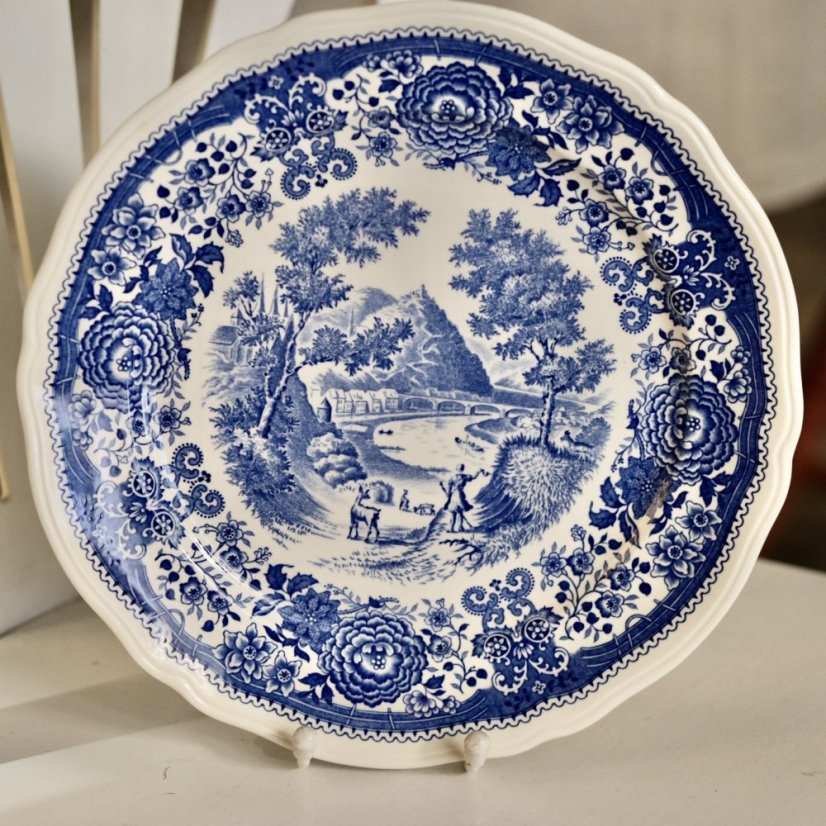 Tálíř 25cm Villeroy & Boch Burgenland modrý