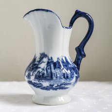 Modrobílý džbán  20cm