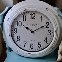 Hodiny ve vintage stylu 44 cm