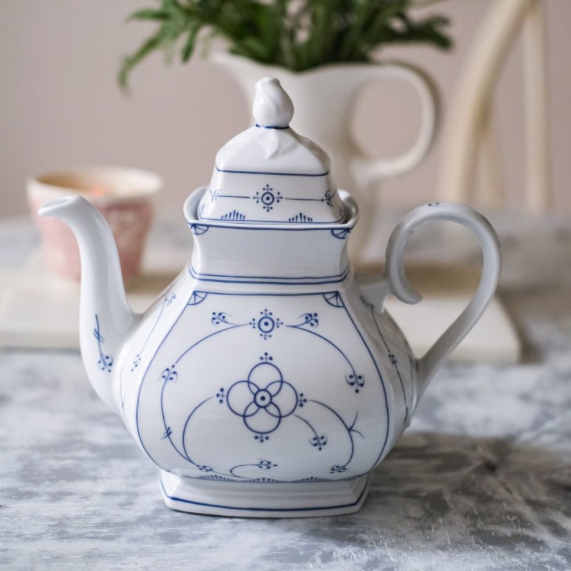 Modrobílá konvice Royal Bavaria 1,2L