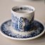 Šálek s podšálkem Villeroy & Boch Blue Castle 200 ml