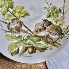 Porcelánový závěsný talíř 19,5cm