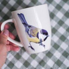 Porcelánový hrnek se sýkorou 300ml