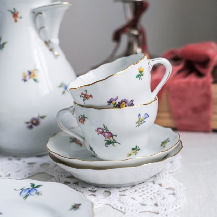 Porcelánový šálek s podšálkem 200 ml Hutschenreuther - Germany