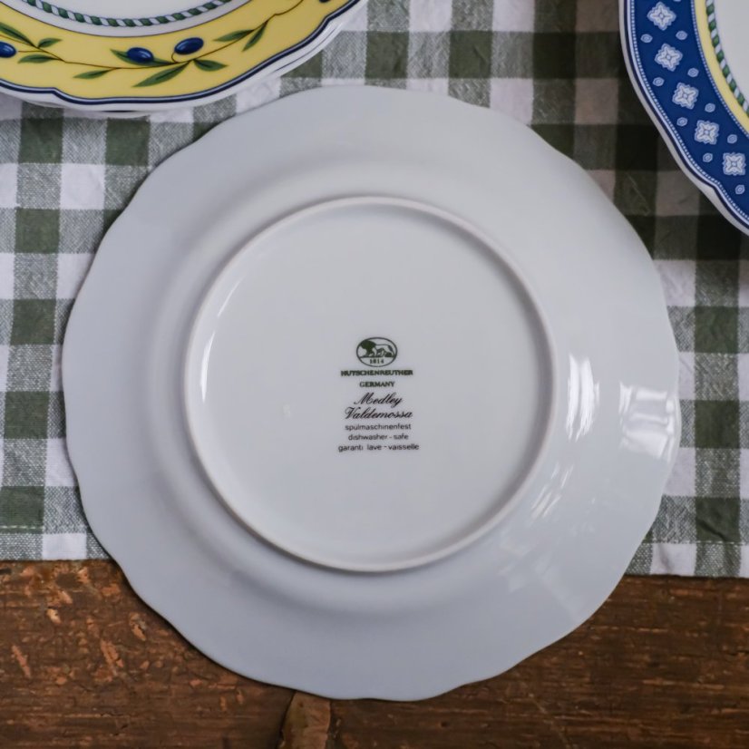 Porcelánový tálíř 19 cm Hutschenreuther Germany ( žlutý )