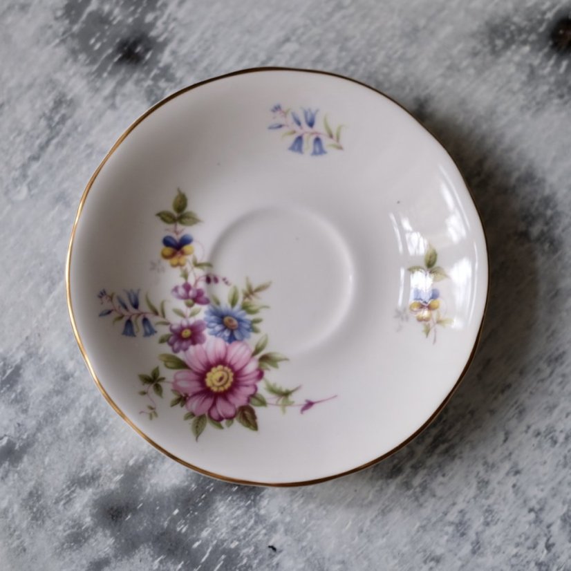 Šálek s podšálkem kostní porcelán 150 ml  England