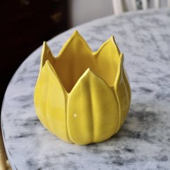 Keramický květináč tulipán