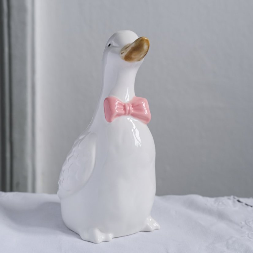 Keramická figurka husa 17 cm